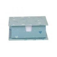 Opakowania i torebki na prezenty - Pudełko na karteczki Sweet Blue - miniaturka - grafika 1