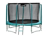 Trampoliny - Jumpi, Trampolina ogrodowa z siatką wewnętrzną, 14 FT/435 cm - miniaturka - grafika 1