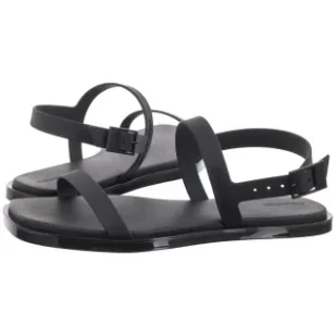 Sandały Sandal - Jelly Ck Black HW0HW02426 BEH (CK658-a) Calvin Klein - Sandały damskie - miniaturka - grafika 1
