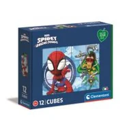 Klocki - Clementoni Klocki obrazkowe 12el Play for future Spidey and his Amazing Friends 45015 - miniaturka - grafika 1