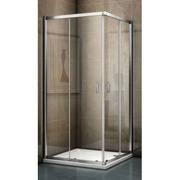 Kabiny prysznicowe - Riho Hamar 2.0 kabina prysznicowa 100x100 cm prostokątna chrom błyszczący/szkło przezroczyste G007006120 - miniaturka - grafika 1