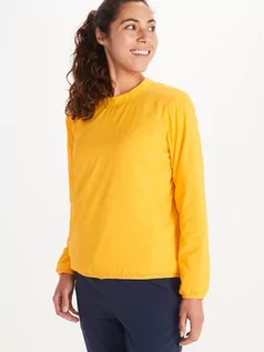 Swetry damskie - Marmot Sweter "Alt HB" w kolorze żółtym - grafika 1