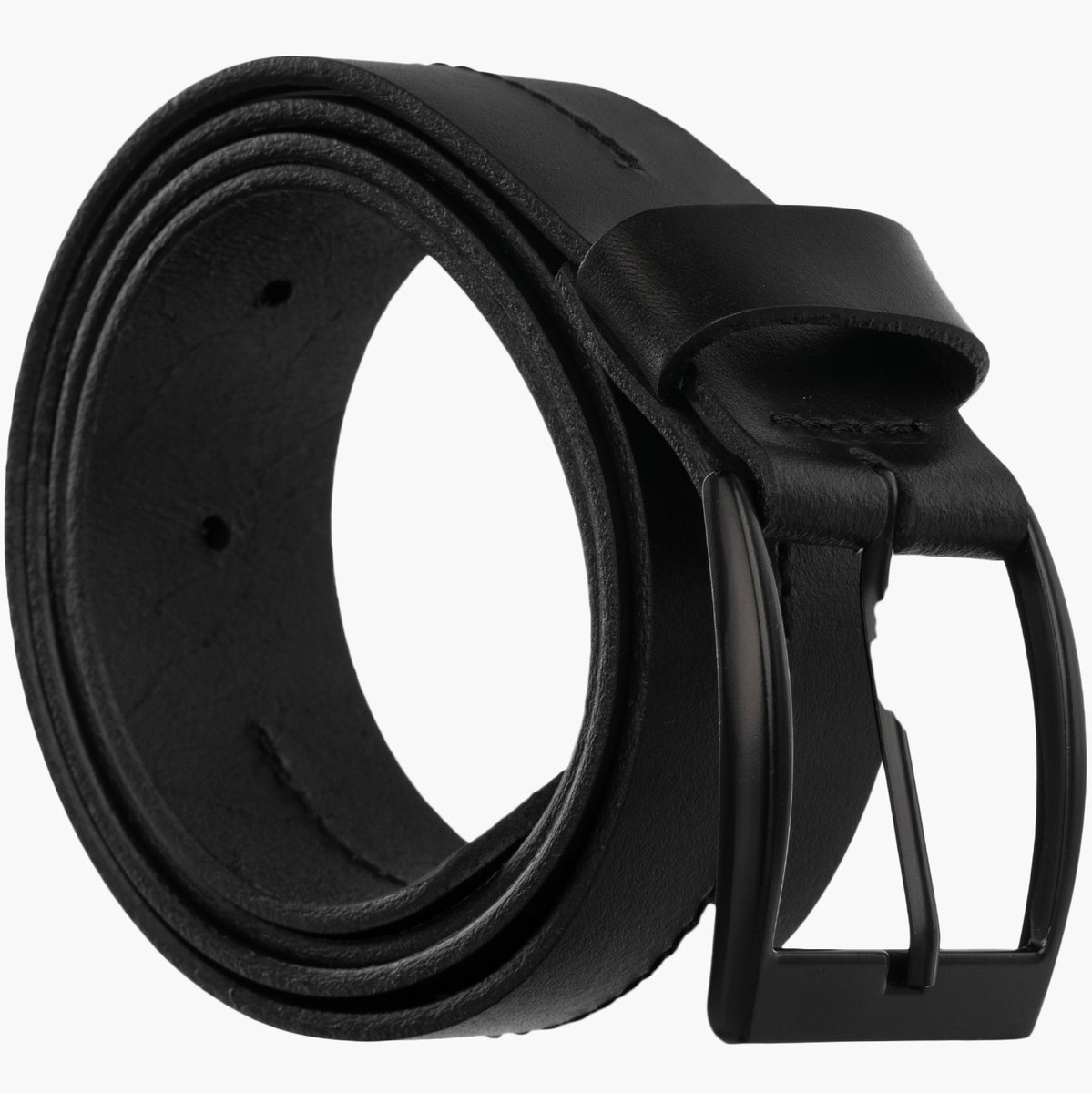 Pasek Męski BIG STAR Skórzany Pas Do Spodni Czarny HH674138 Czarny 115