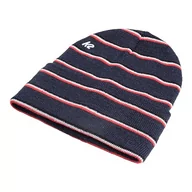 Czapki damskie - K2 Snow Unisex czapka beanie Stripe Beanie, granatowa, 20H1102, grantowy, jeden rozmiar - miniaturka - grafika 1