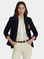 Marynarki i żakiety damskie - Lauren Ralph Lauren Marynarka 200797305005 Granatowy Slim Fit - miniaturka - grafika 1