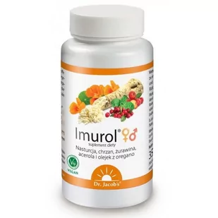 Dr. Jacob's Imurol 90 kapsułek - Witaminy i minerały - miniaturka - grafika 1