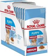 Mokra karma dla psów - Royal Canin Dostawa GRATIS! | Medium Puppy - 40 x 140 g - miniaturka - grafika 1