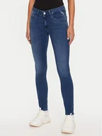 Spodnie damskie - REPLAY Jeansy WH689 .000.817 743 Niebieski Skinny Fit - miniaturka - grafika 1