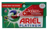 Środki do prania - Ariel Pods Platinum Skuteczne Na Plamy 34 Kapsułki Do Prania Uniwers.788,8G - miniaturka - grafika 1