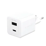 Etui i futerały do telefonów - PanzerGlass empower by ® Turbo 35W Charger incl. USB-C + USB-A EU Plug Silver White Przezroczysta ochrona ekranu Uniwersalne 1 szt. - miniaturka - grafika 1
