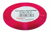 Pasmanteria - Brewis Wstążka dekoracyjna satynowa 6mmx32m jasnoróżowa 14 - miniaturka - grafika 1