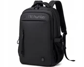 Torby na laptopy - Plecak Arctic Hunter Na Laptop 17,3 Czarny - miniaturka - grafika 1