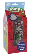 Zabawki kreatywne - Apli Kids Stempelki z markerem Las 3+ - miniaturka - grafika 1