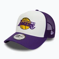 Czapki damskie - Czapka z daszkiem męska New Era Team Colour Block Trucker Los Angeles Lakers open misc - miniaturka - grafika 1