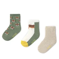 Skarpetki dla dzieci - Zestaw 3 par wysokich skarpet dziecięcych Mayoral 10870 Kolorowy - miniaturka - grafika 1