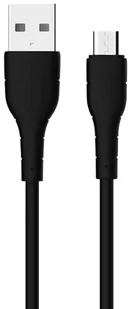 Kabel USB-A - micro USB 3.1 A 1 m Somostel czarny - Kable USB - miniaturka - grafika 1