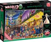 Puzzle - Wasgij Christmas 20 - Spirits of Christmas! 2x1000 pieces, 1000 pcs, Landscape, 12 yrs - miniaturka - grafika 1