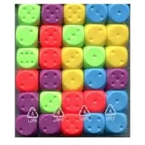 ABINO Kostki do gry 30 sztuk - Akcesoria do gier planszowych - miniaturka - grafika 1