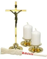 Dewocjonalia - Komplet kolędowy metalowy złoty - miniaturka - grafika 1