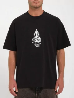 Koszulki dla chłopców - Volcom Colle Age black koszulka męska - XL - grafika 1
