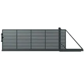Ogrodzenia - Wiśniowski Brama przesuwna AW.10.104 4x1,5 m prawa antracytowa - miniaturka - grafika 1