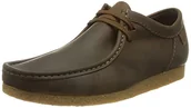 Trampki męskie - Clarks Shacre Wallabee II Run, Trampki męskie, Wosk D Pszczoła, 47 EU - miniaturka - grafika 1