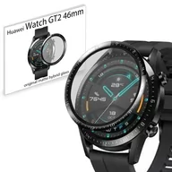 Akcesoria do pulsometrów i zegarków sportowych - Grizz SZKŁO matowe hybrydowe 3D do Huawei Watch GT2 46mm - miniaturka - grafika 1