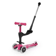 Hulajnogi - Mini Micro 3 w 1 Deluxe Plus Led różowy - miniaturka - grafika 1