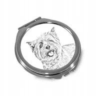 Lusterka do makijażu - Cairn terier Lusterko kieszonkowe składane - miniaturka - grafika 1