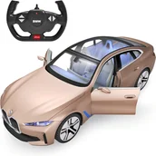 Zabawki zdalnie sterowane - Samochód Zdalnie Sterowany Bmw I4 Concept 1:14 2,4Ghz LED Rc Rastar - miniaturka - grafika 1