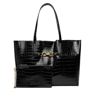 Torebka Just Cavalli 79RA4BH6 ZSB96 Czarny - Torebki damskie - miniaturka - grafika 1