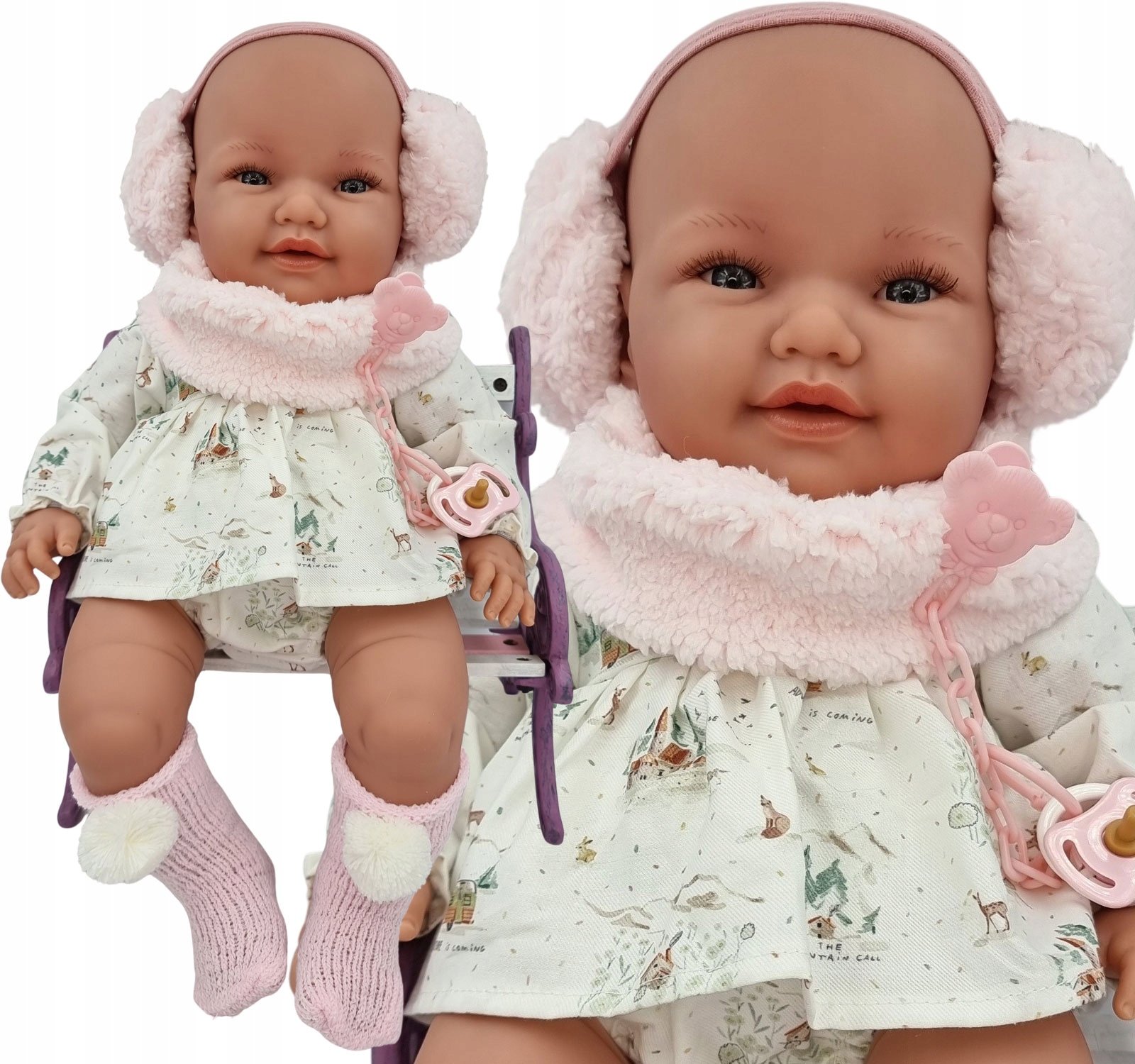 Hiszpańska Lalka Manolo Miękka 47 cm 532