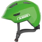 Kaski rowerowe - Abus Smiley 3.0 Helmet Kids, zielony S | 45-50cm 2022 Kaski rowerowe 67279 - miniaturka - grafika 1