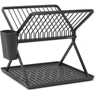Suszarki do naczyń - Brabantia Suszarka do naczyń mała antracytowa składana 139406 - miniaturka - grafika 1