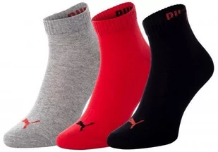 Skarpety unisex Puma Core UNISEX QUARTER wielokolorowe 90697804 - 43-46 - Skarpetki damskie - miniaturka - grafika 1