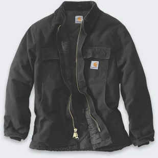 Kurtka Carhartt Firm Duck Traditional BLACK - Kurtki męskie - miniaturka - grafika 1