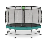 Trampoliny - Exit Trampolina ogrodowa Lotus Premium 366cm - Zielona - miniaturka - grafika 1