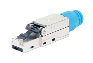 Intellinet Wtyk beznarzędziowy RJ45 STP Cat8.1 samozaciskowy - Pozostałe akcesoria sieciowe - miniaturka - grafika 1