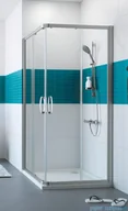 Kabiny prysznicowe - Vitalle GARDA kabina narożna z drzwiami przesuwnymi 80x80 cm przezroczyste CU0102069322 - miniaturka - grafika 1