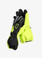 Rękawiczki dla dzieci - Rękawiczki dziecięce Ziener Lauro AS Glove Junior - black/lime - miniaturka - grafika 1