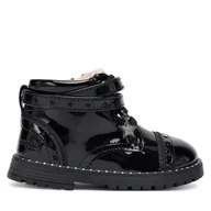 Buty dla dziewczynek - Trzewiki Mayoral 42565 Czarny - miniaturka - grafika 1