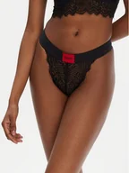 Majtki damskie - HUGO Figi klasyczne 50535071 Czarny - miniaturka - grafika 1