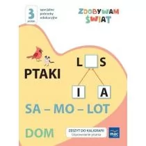 Zdobywam świat Zeszyt do kaligrafii Poziom 3 - Podręczniki dla szkół podstawowych - miniaturka - grafika 1