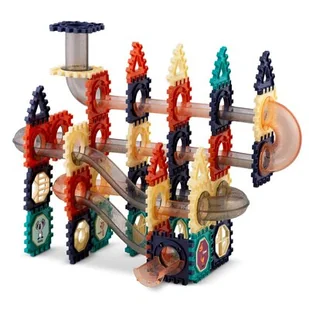 Klocki magnetyczne 3D dla dzieci Ricokids, edukacyjne, konstrukcyjne, ze zjeżdżalnią - Klocki - miniaturka - grafika 1