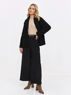 Kurtki damskie - Kurtka damska czarna typu teddy TSKW24KUR144899X00 Top Secret - miniaturka - grafika 1