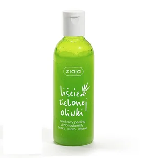 Ziaja liście zielonej oliwki peeling drobnoziarnisty 200ml - Peelingi i scruby do twarzy - miniaturka - grafika 4