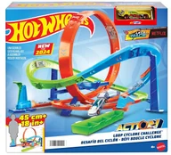 Tory, garaże, parkingi - Hot Wheels Action Zestaw Zakręcone tornado - model lub pojazd - miniaturka - grafika 1