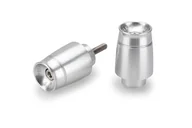 Części motocyklowe - Puig 21427P Przeciwwagi Kierownica Model Sport Srebrny - miniaturka - grafika 1