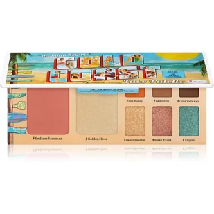 theBalm GOLD COAST FACE PALETTE 10.0 g - Palety i zestawy do makijażu - miniaturka - grafika 1