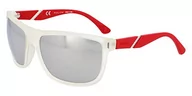 Okulary przeciwsłoneczne - Police Unisex SPL351 Z69X 63 17 130 półmatowe kryształowe okulary przeciwsłoneczne, Półmatowy kryształ, 63 - miniaturka - grafika 1